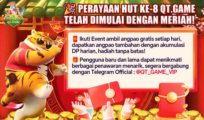 PERAYAAN HUT KE-8 QT.GAME TELAH DIMULAI DENGAN MERIAH!